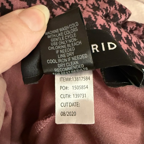 ⛄️HP🌞Torrid Slim Taper Studio Luxe Ponte High-Rise Tie-Front Pants, Size 2xl - Picture 10 of 11